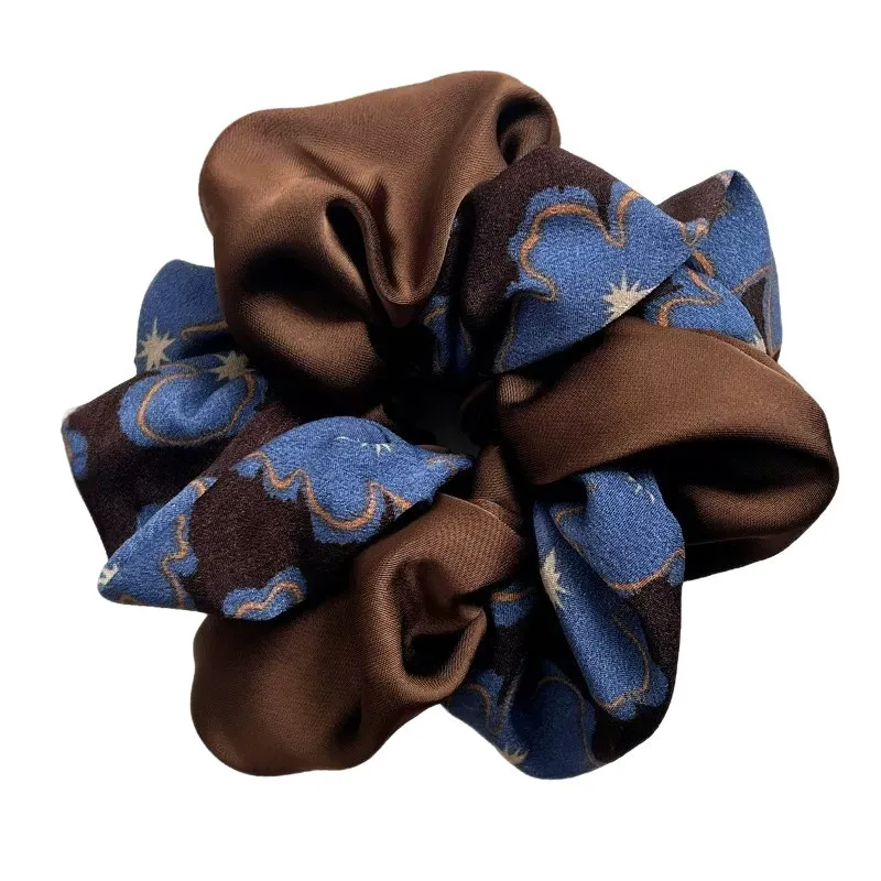 Premium Scrunchie for Bun Hairstyles – Elegant Hair Tie for Women, Perfect Ponytail Holder, Voluminous Bun Maker, Stylish Hair Accessory for Daily Wear